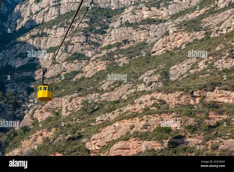 Montserrat-Aeri Cable Car Stock Photo - Alamy