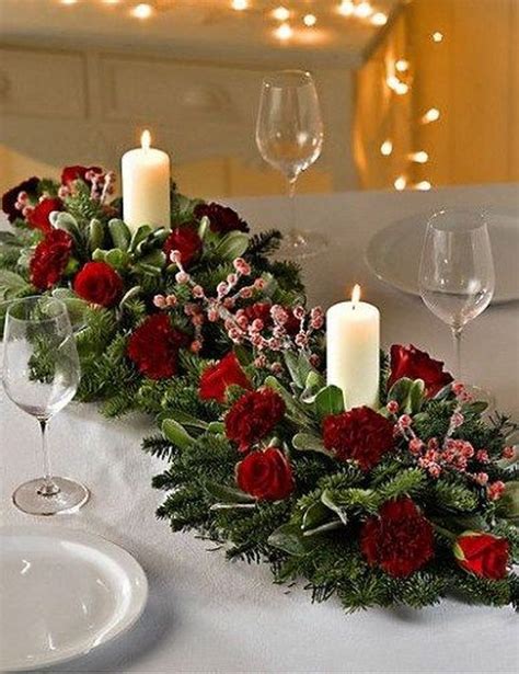 Inspiring Christmas Table Centerpieces To Get Beautiful Dining Room ...