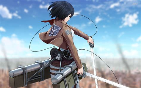 L'Attaque des Titans - Mikasa Ackerman | Attack on titan, Personagens ...