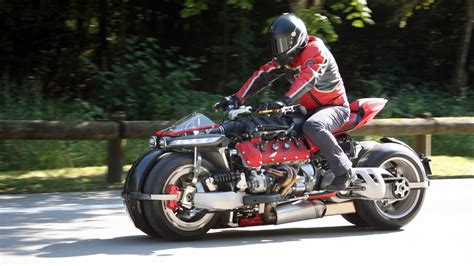 Lazareth LM 847 - a unique V8 Powered Motorcycle