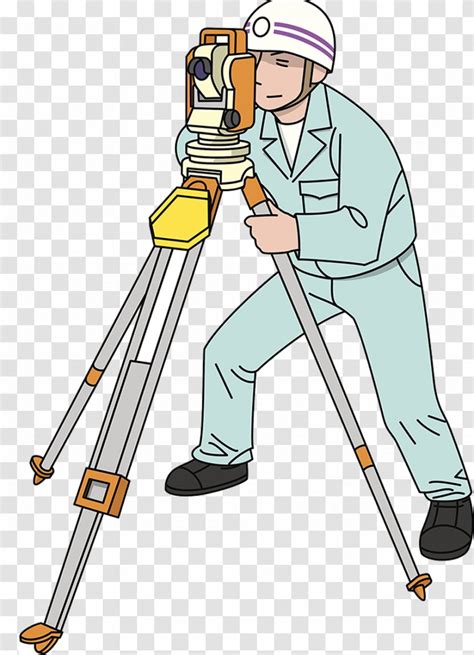 Surveyor Royalty-free Clip Art - Civil Engineer - Cartoon Transparent PNG