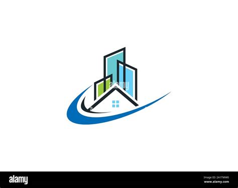 Real estate vector logo design, Real estate logo, building logo design, Property logo, Home logo ...