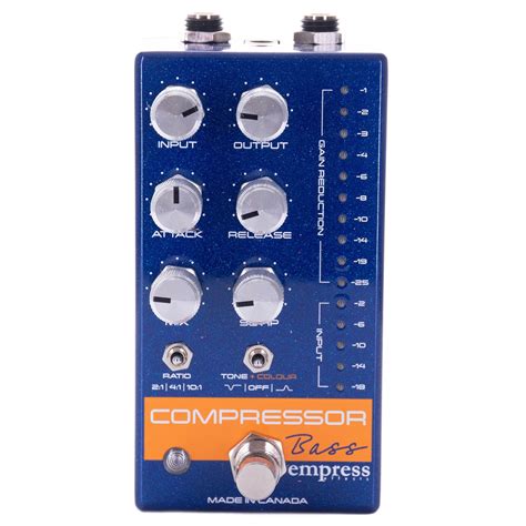 Empress Compressor Bass Blue