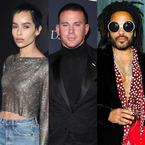 Lenny Kravitz Details Bond With Daughter Zoë's Fiancé Channing Tatum