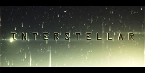 Interstellar Logo