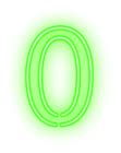 Zero Neon Green PNG Clip Art Image | Gallery Yopriceville - High-Quality Free Images and ...