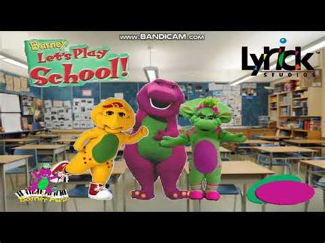 Barney: Let's Play School (Soundtrack) - YouTube