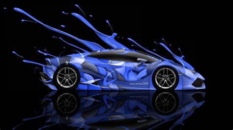 Lamborghini Blue 3D Wallpapers - Wallpaper Cave