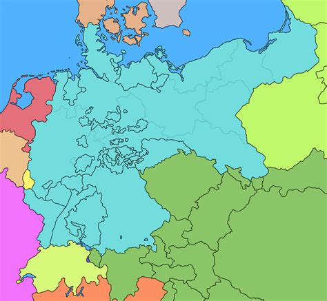 Map of Second German Reich (German Empire) by TovarishZoeyMaps on DeviantArt