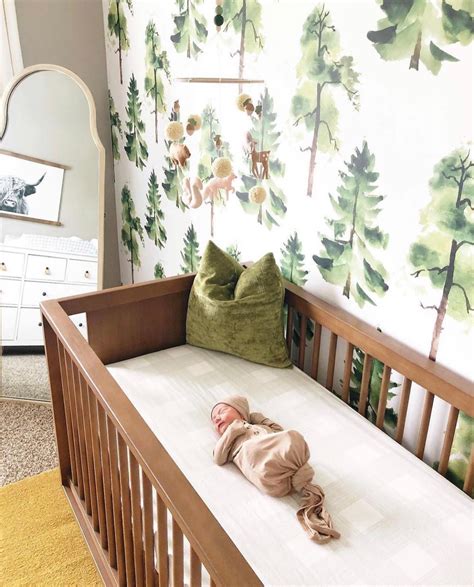 Woodland Baby Boy Nursery | Baby room design, Nursery trends, Nursery baby room