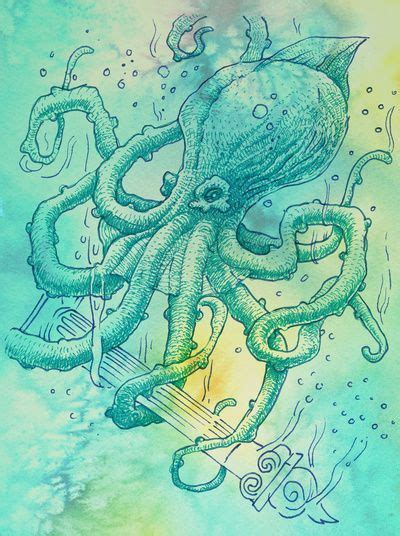 Kraken Art Print by pakowacz | Society6 | Kraken art, Art, Art prints