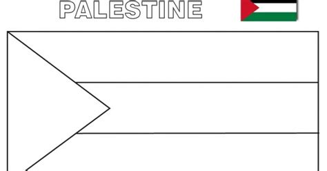 Geography Blog: Palestine flag coloring page