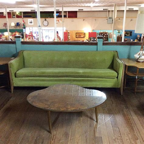 Great Green Mid-Century Sofa just arrived!