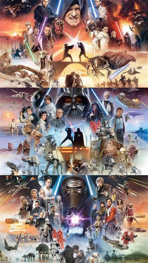 Star Wars New Trilogy In Order - STAR WARS