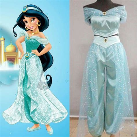 Aladdin Disney Princess Halloween Cosplay Costume, Women's Fashion ...