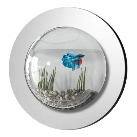 Vandue Corporation 1 Gallon Reflection Fish Bubble Deluxe Mirrored Wall ...