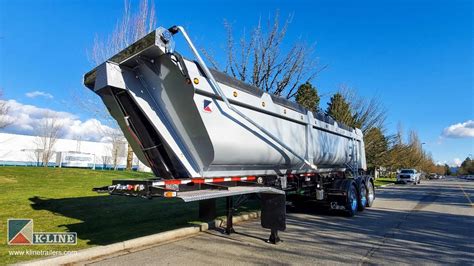 End Dump Trailers | K-Line Trailers | Design & Manufacturing | BC, Canada