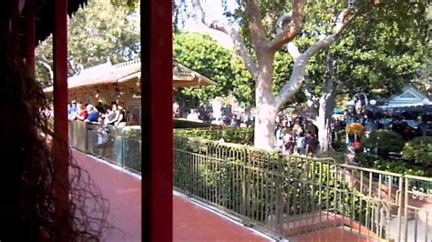 Disneyland Railroad Ride Around Disneyland Part 1 of 2 - HD - YouTube