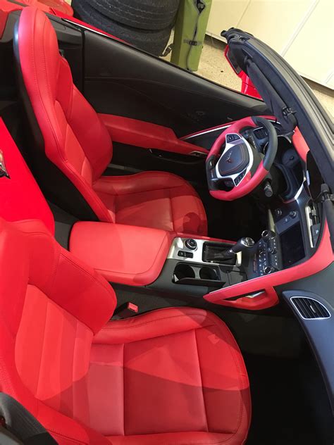 Changing red interior - CorvetteForum - Chevrolet Corvette Forum Discussion