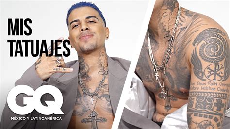 Watch Rauw Alejandro explica sus tatuajes | Tattoo Tour | GQ