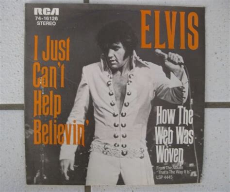 Elvis Presley - I Just Can't Help Believing