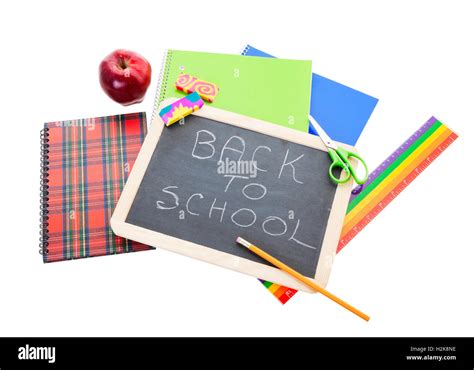 Back To School Supplies Stock Photo - Alamy