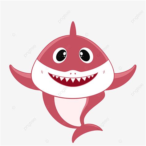 Baby Shark Clipart Transparent PNG Hd, Cute Pink Shark Baby Shark Clipart, Baby Shark Clipart ...