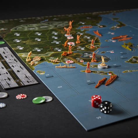 Avalon Hill Axis & Allies Pacific 1940 Second Edition WWII Strategy Board Game, Ages 12 and Up ...