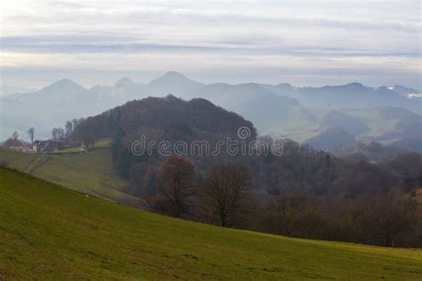 Autumn Landscape in the Jura Mountains Range Stock Image - Image of chemin, outdoors: 115441541