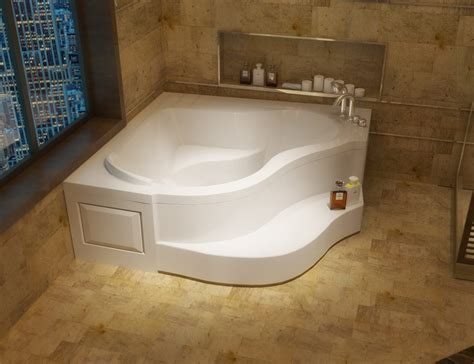 60" x 60" x 24" Deep Corner Bathtub BR-16 - BathTubs.com