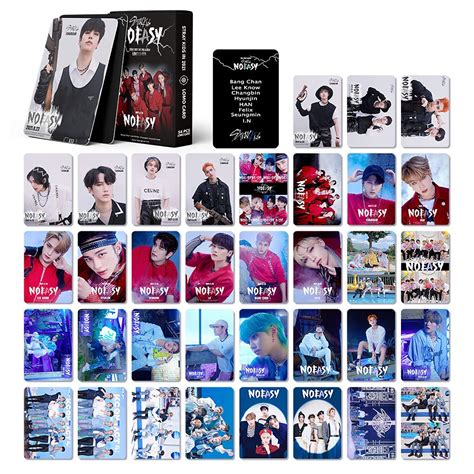 Buy Kpop Stray Kids Lomo Cards 54Pcs Stray Kids NOEASY New Album Cards Stray Kids 2021 Postcards ...