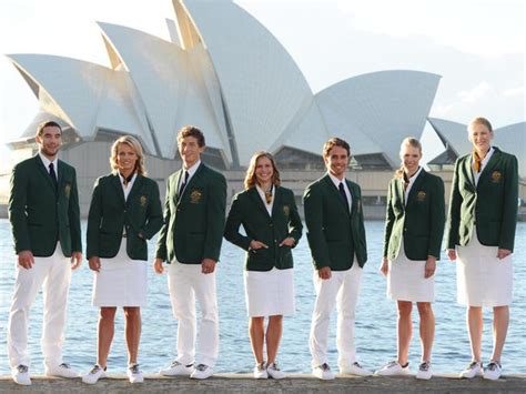 Australian Olympic uniforms 2016: Photos reveal what our athletes will wear at Rio opening ...