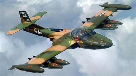 Cessna A-37 Dragonfly (Super Tweet) Attack Jet With Deadly Weapons - YouTube