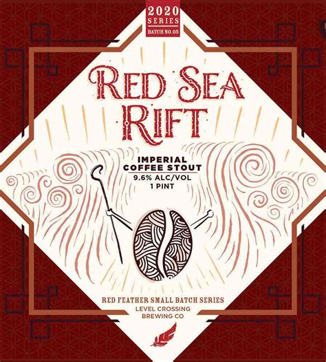 Red Sea Rift Imperial Coffee Stout - Level Crossing Brewing Co