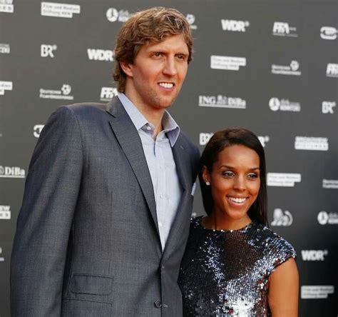 Dirk Nowitzki and his wife Jessica - Beautiful interracial couple #love #wmbw #bwwm | Black ...