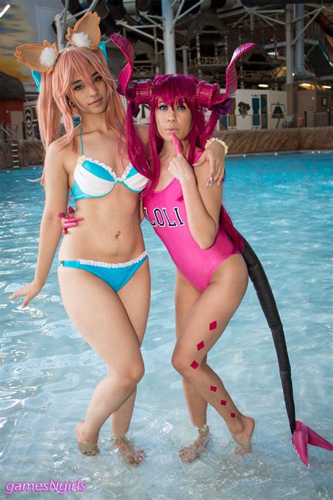 Tamamo no Mae and Elizabeth Bathory cosplay | Cosplay of Tam… | Flickr