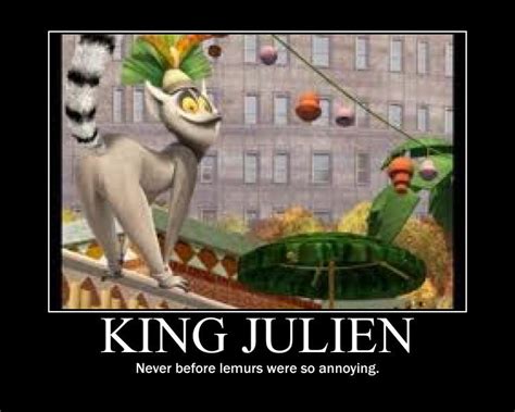 King Julien Poster by RedHatMeg on DeviantArt