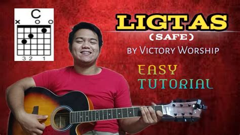 Ligtas (Safe) - Victory Worship | EASY Guitar Tutorial | EASY Chords - YouTube