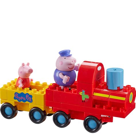 Peppa Pig Construction: Grandpa Pig's Train Set Toys | Zavvi