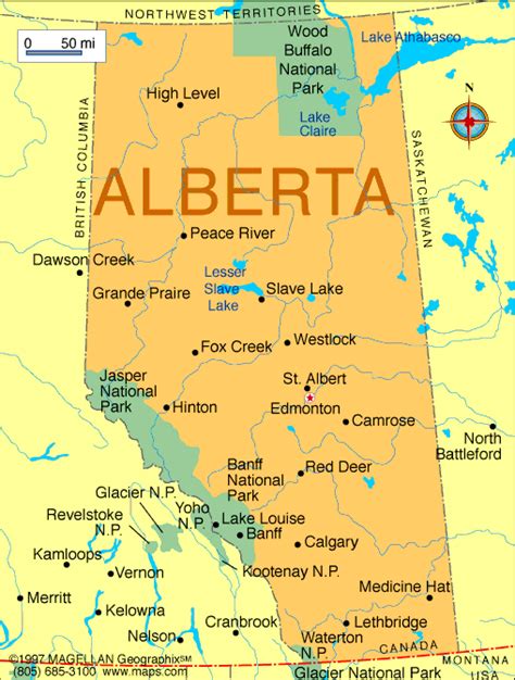 Alberta Atlas: Maps and Online Resources | Infoplease.com | Canada ...