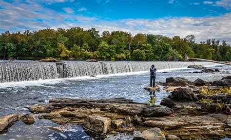 Potomac River Aqueduct Dam Water Falls at Great Falls Virg… | Flickr