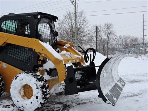 Skid Steer Snow Blade, Snow Plow Attachment | Berlon Industries