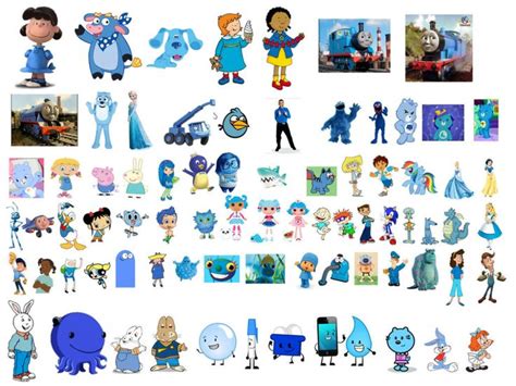 Which One Of These Blue Characters are Better? by Katiefan2002 on ...