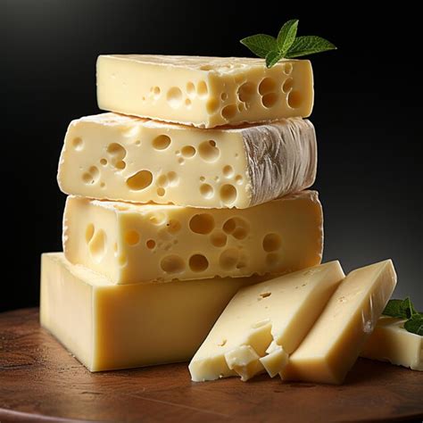 Premium AI Image | photo of delicious cheese slice