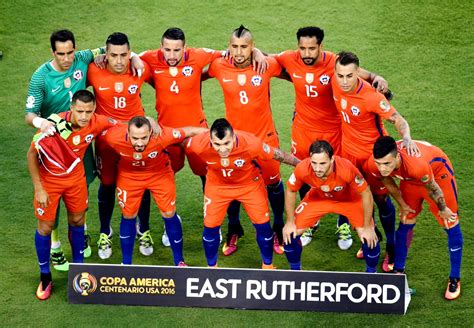 EQUIPOS DE FÚTBOL: SELECCIÓN DE CHILE Campeona de la Copa América 2016