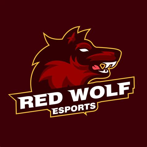 Red Wolf Logo - LogoDix