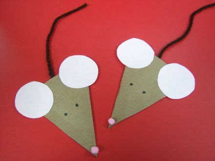 mouse craft | Artesanato de rato, Artesanato pré-escolar, Artesanato de ...