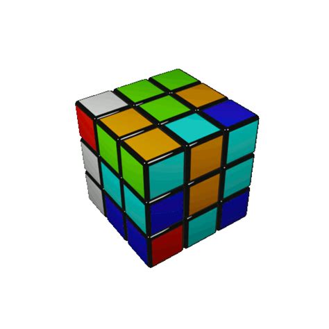 Rubik'S Cube Geometry - Free GIF on Pixabay