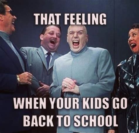 Hilarious memes show parents celebrating children going back to school | Daily Mail Online