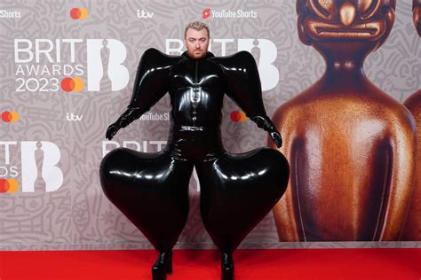 Sam Smith dons latex bodysuit for Brits red carpet dominated by black outfits | Evening Standard